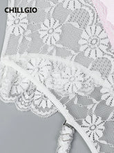 Load image into Gallery viewer, Fairy Lace Garter Bodysuit
