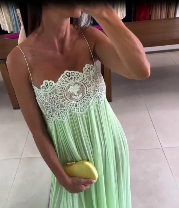 Sage Slip Maxi